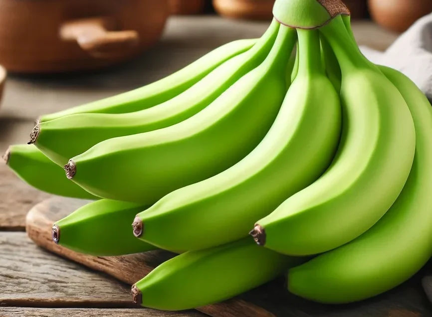 green bananas