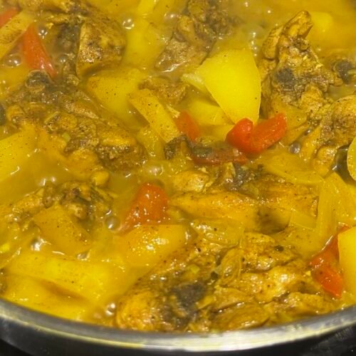 Jamaican curry chicken recipe