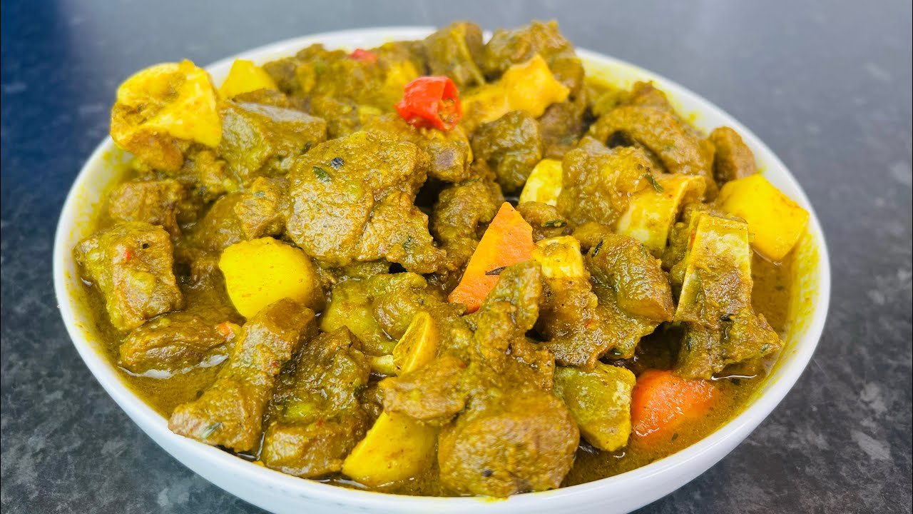jamaican curry goat recipe..