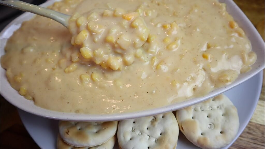 Jamaican hominy corn porridge