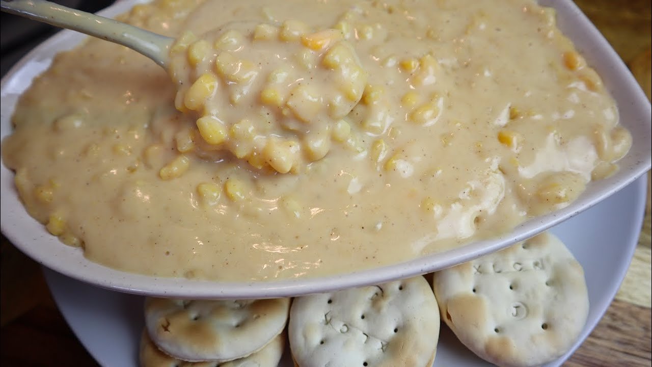 Jamaican hominy corn porridge