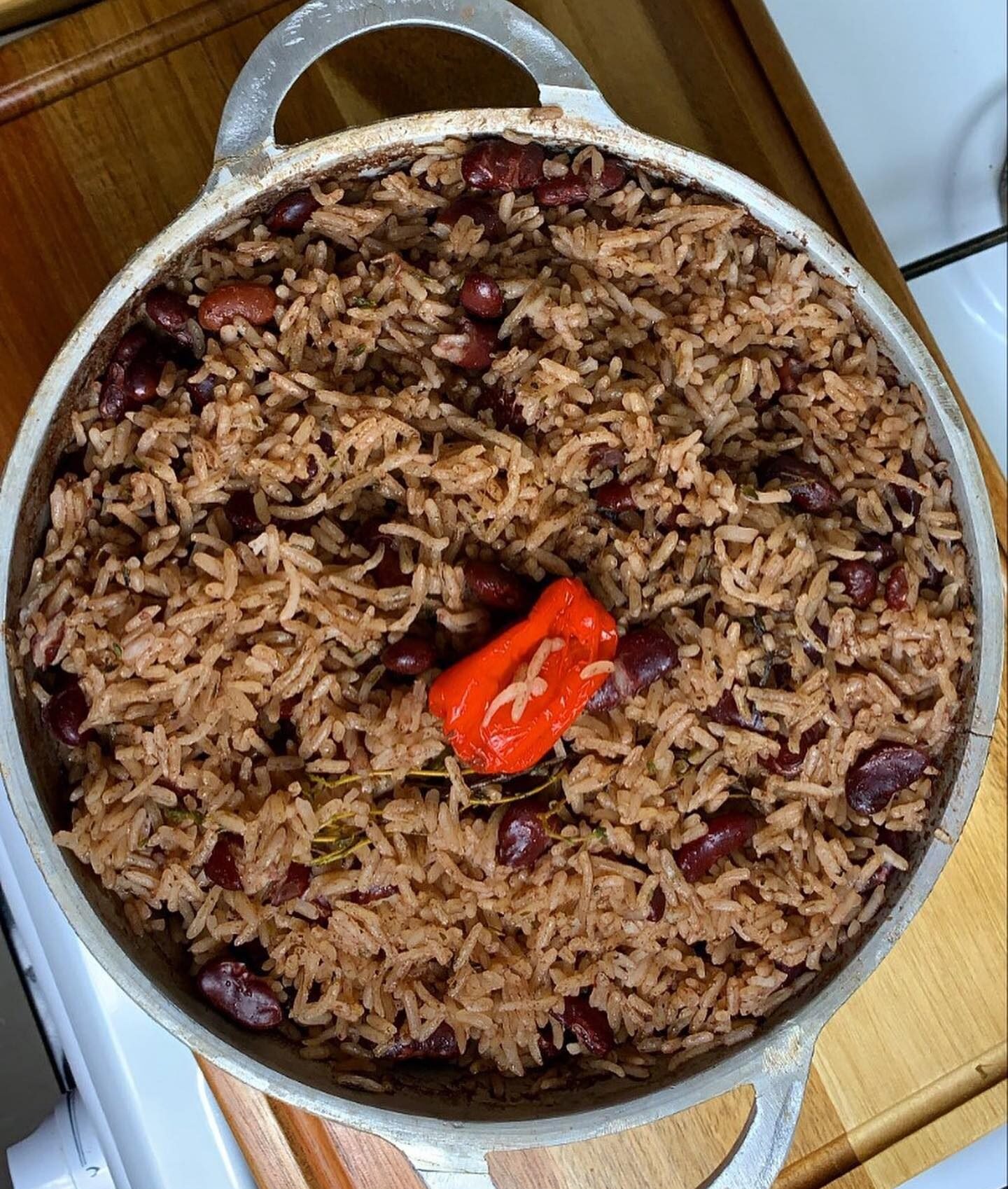 Jamaican rice and peas