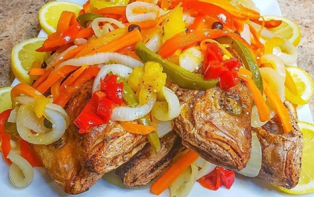 Jamaican Escovitch Fish..