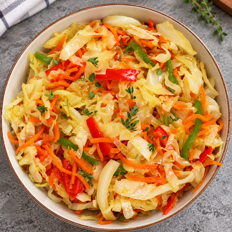 Jamaican Steamed Cabbage Recipe